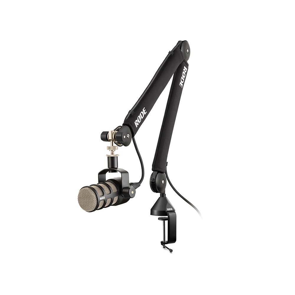 USB Dynamic Microphone & Desk-Mounted Boom Arm I67328