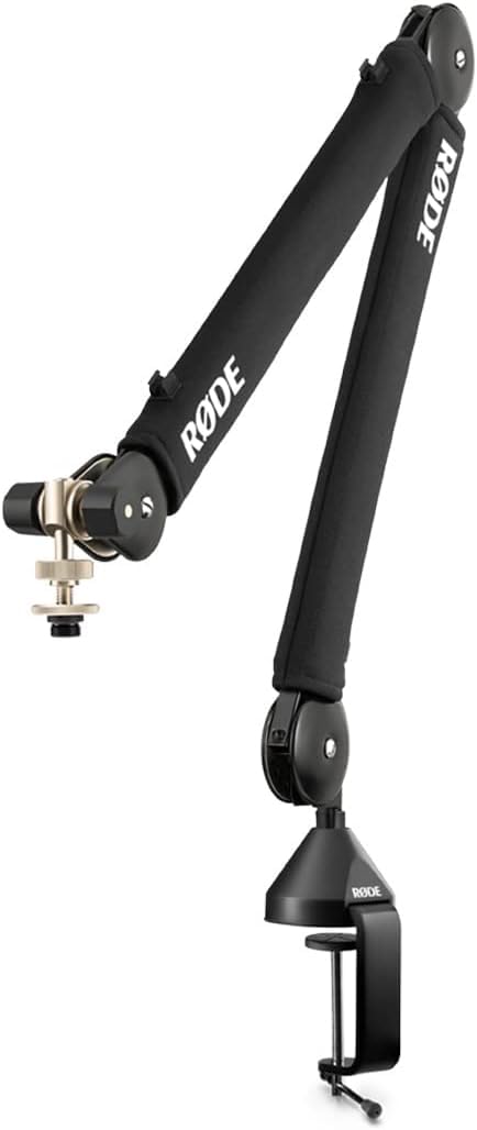 USB Dynamic Microphone & Desk-Mounted Boom Arm I67328