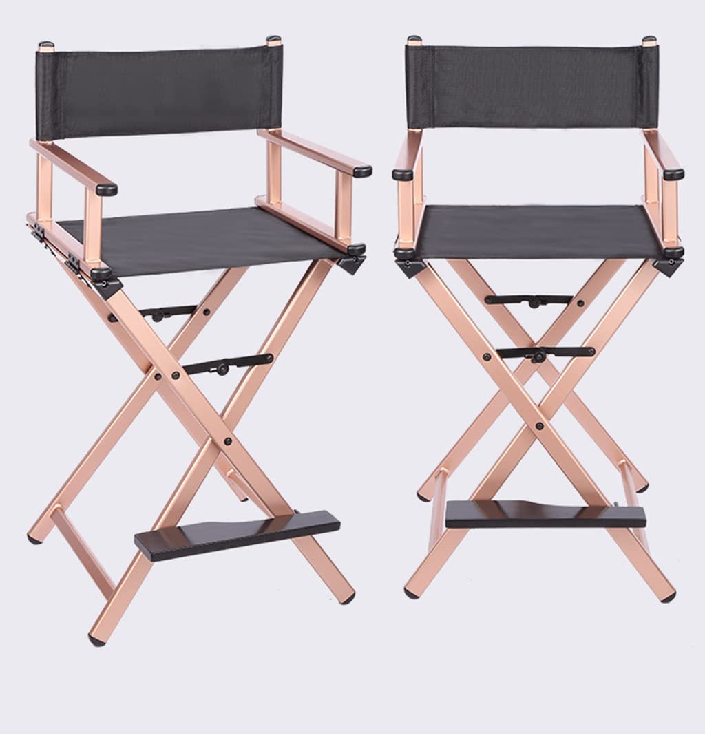 Portable Aluminum Folding Makeup Chair U401344