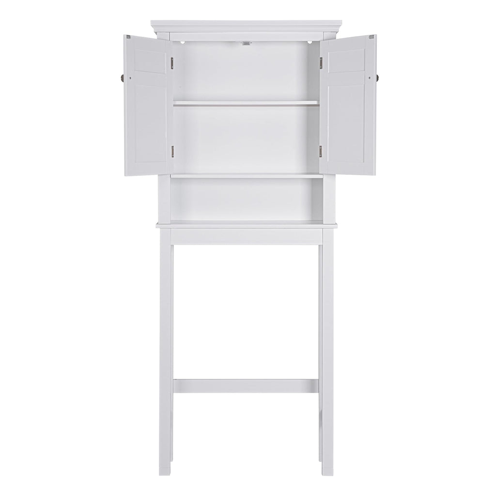 White Over The Toilet Storage Cabinet M9749