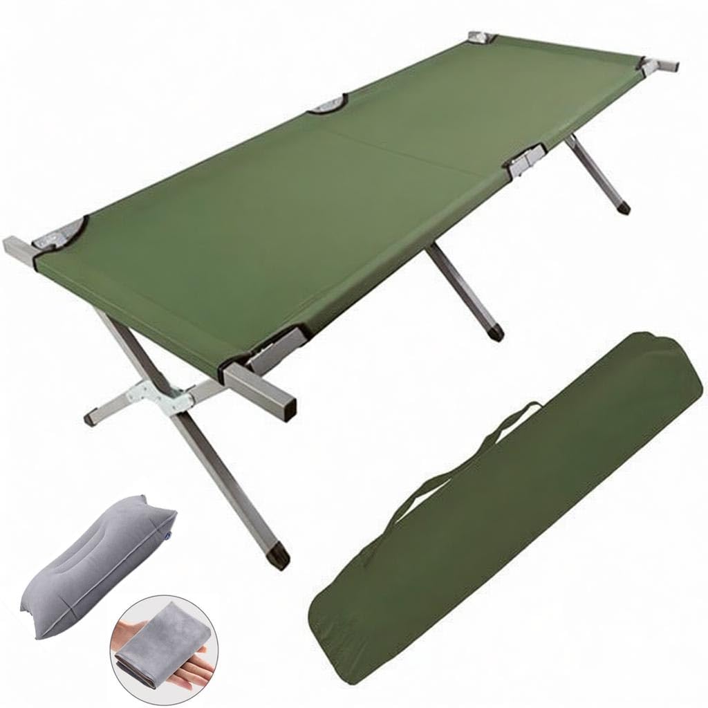 Folding Camping Cot with Carry Bag I494178