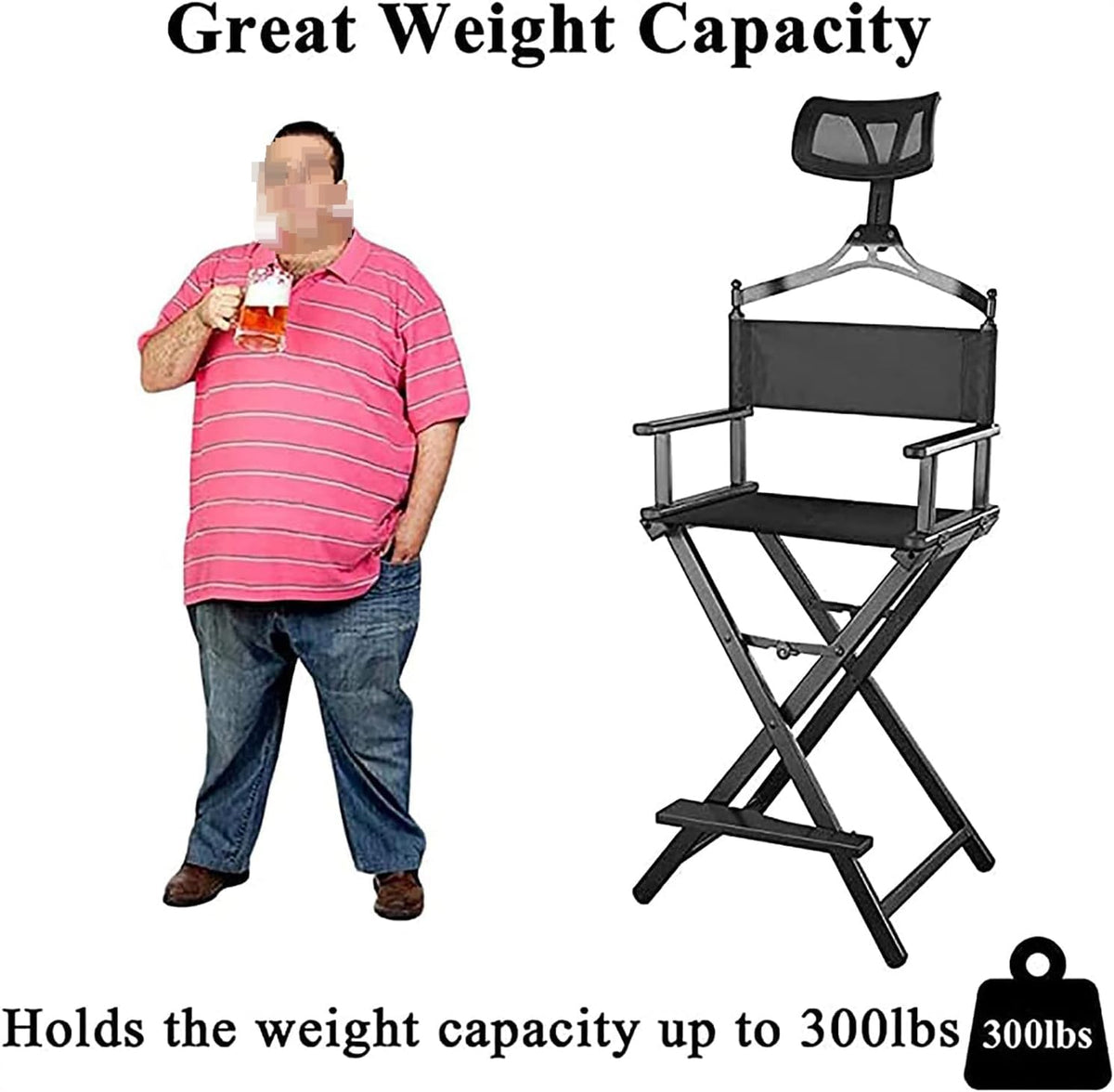 Portable Aluminum Folding Makeup Chair U401344