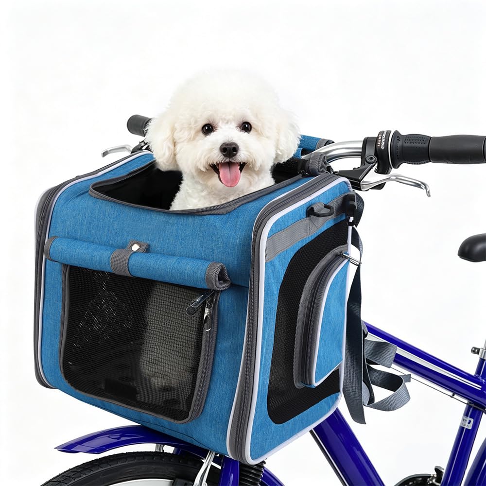 Expandable Foldable Dog Bike Basket Carrier S751710