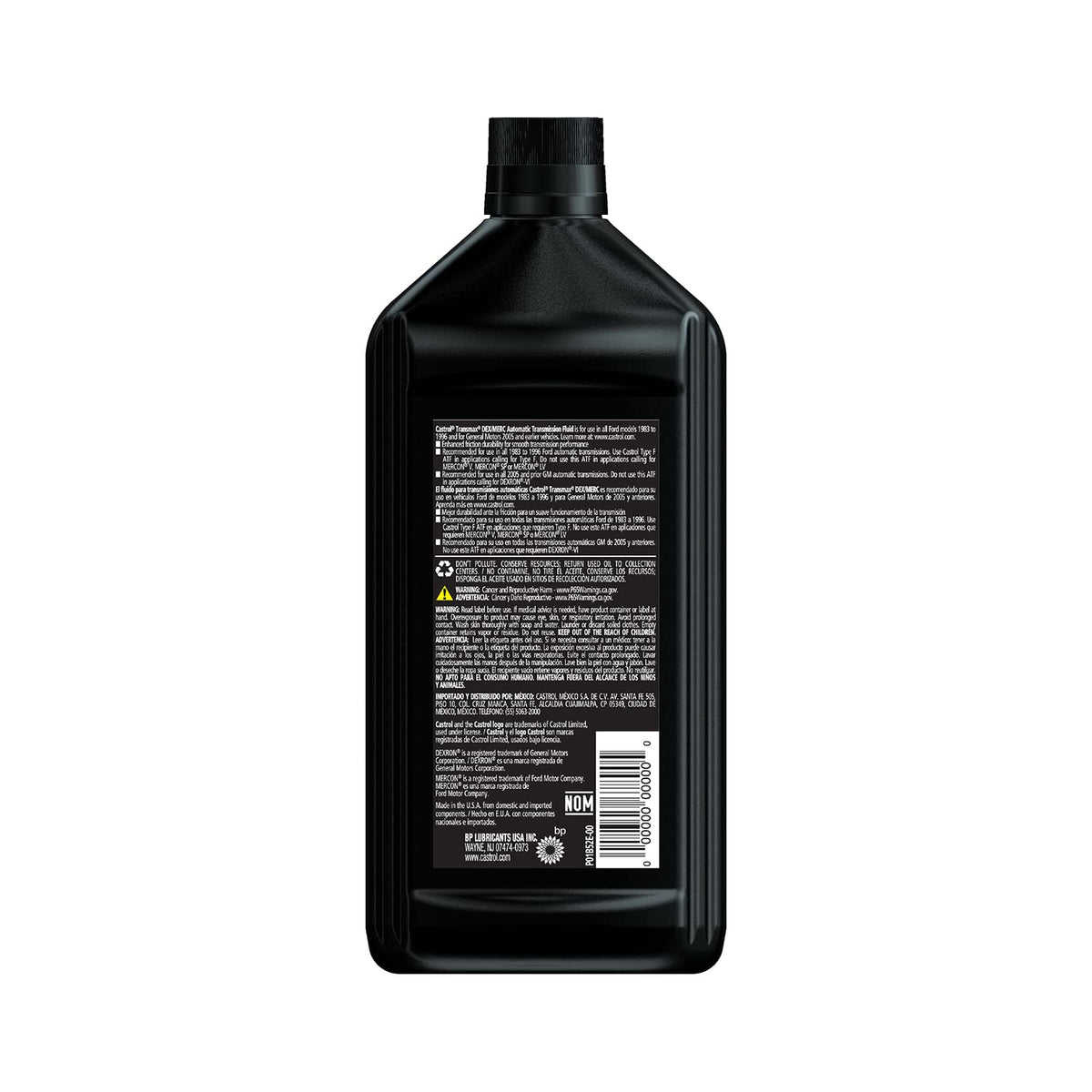 Automatic Transmission Fluid, 1 Quart, Pack of 6 D409