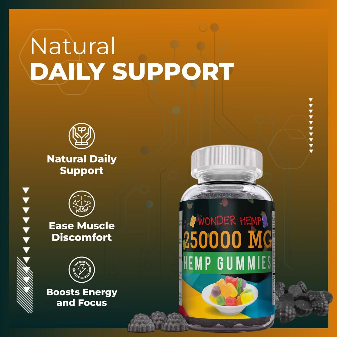 Hemp Gummies Supplement with Hemp Oil Extract R96059