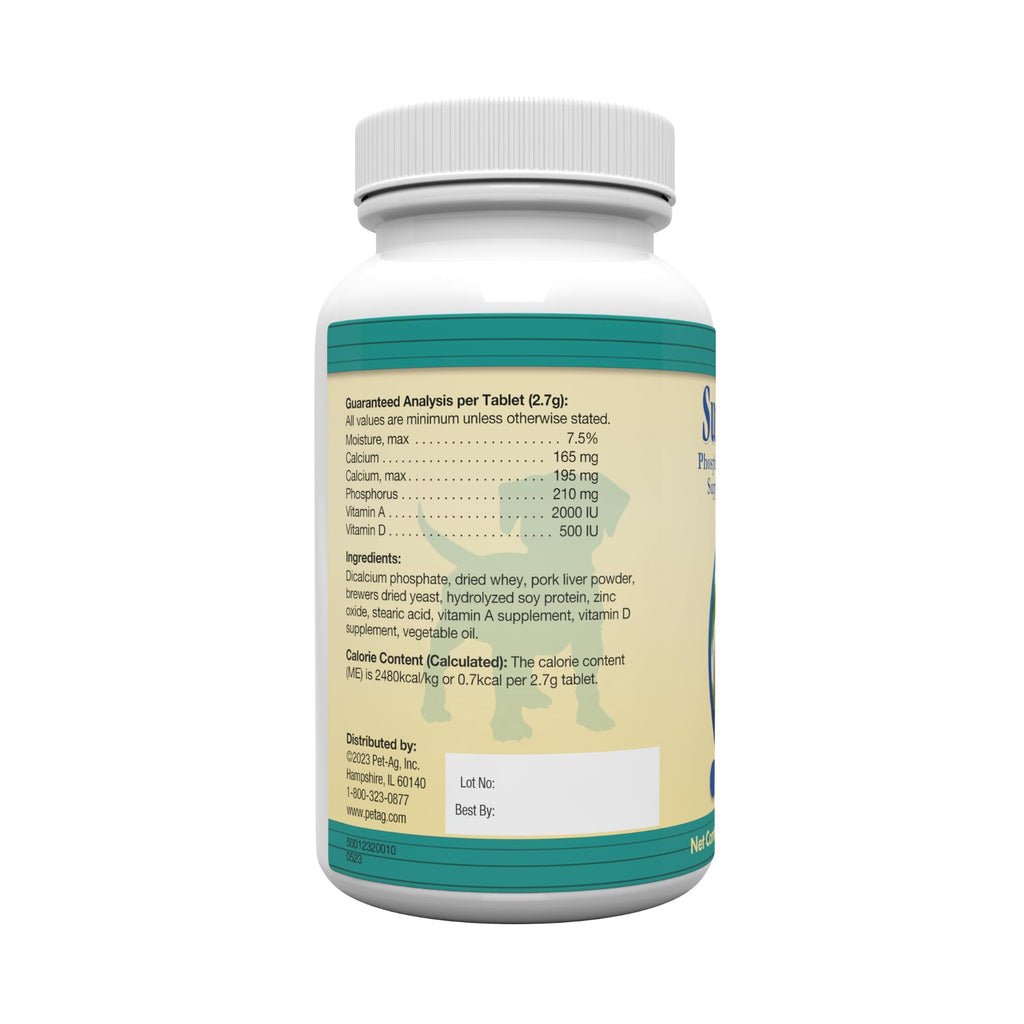 100 Chewable Tablets with Calcium, Phosphorus, and Vitamins A & D J797