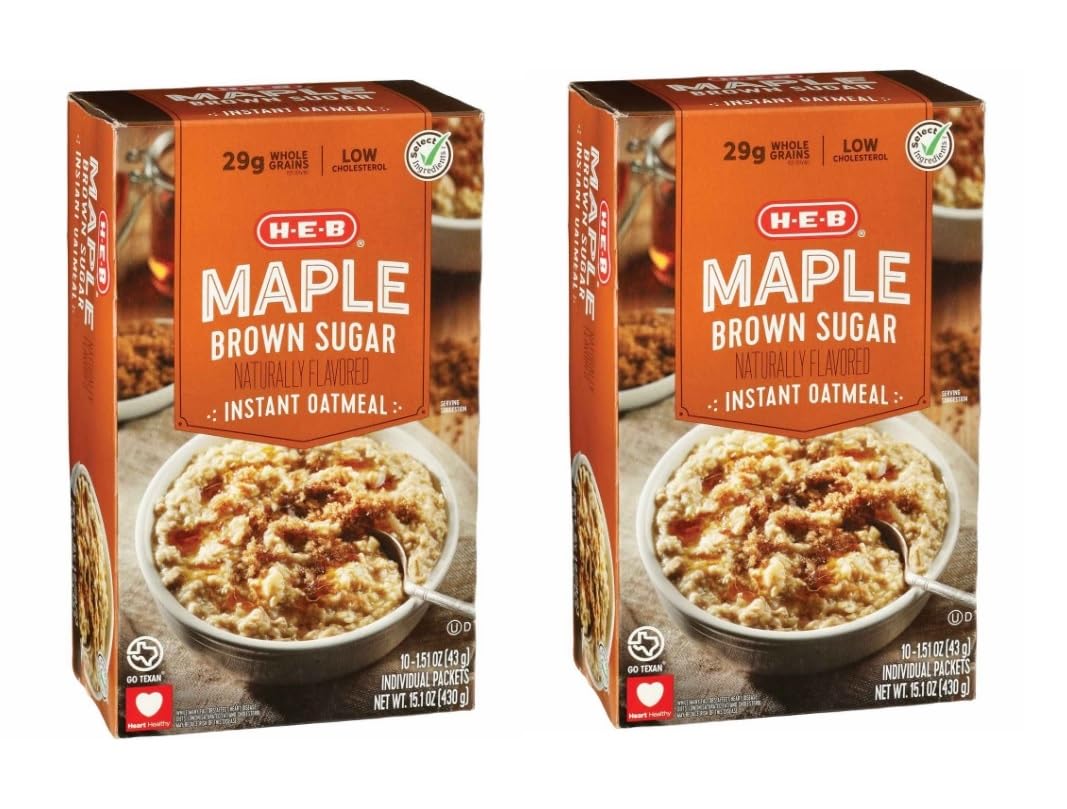Instant Oatmeal Maple Brown Sugar 10ct R14752