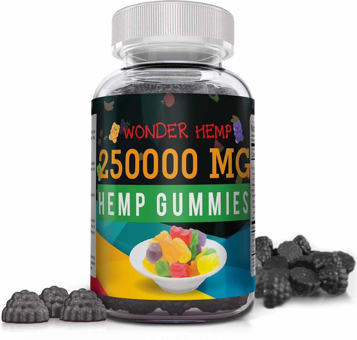 Hemp Gummies Supplement with Hemp Oil Extract R96059