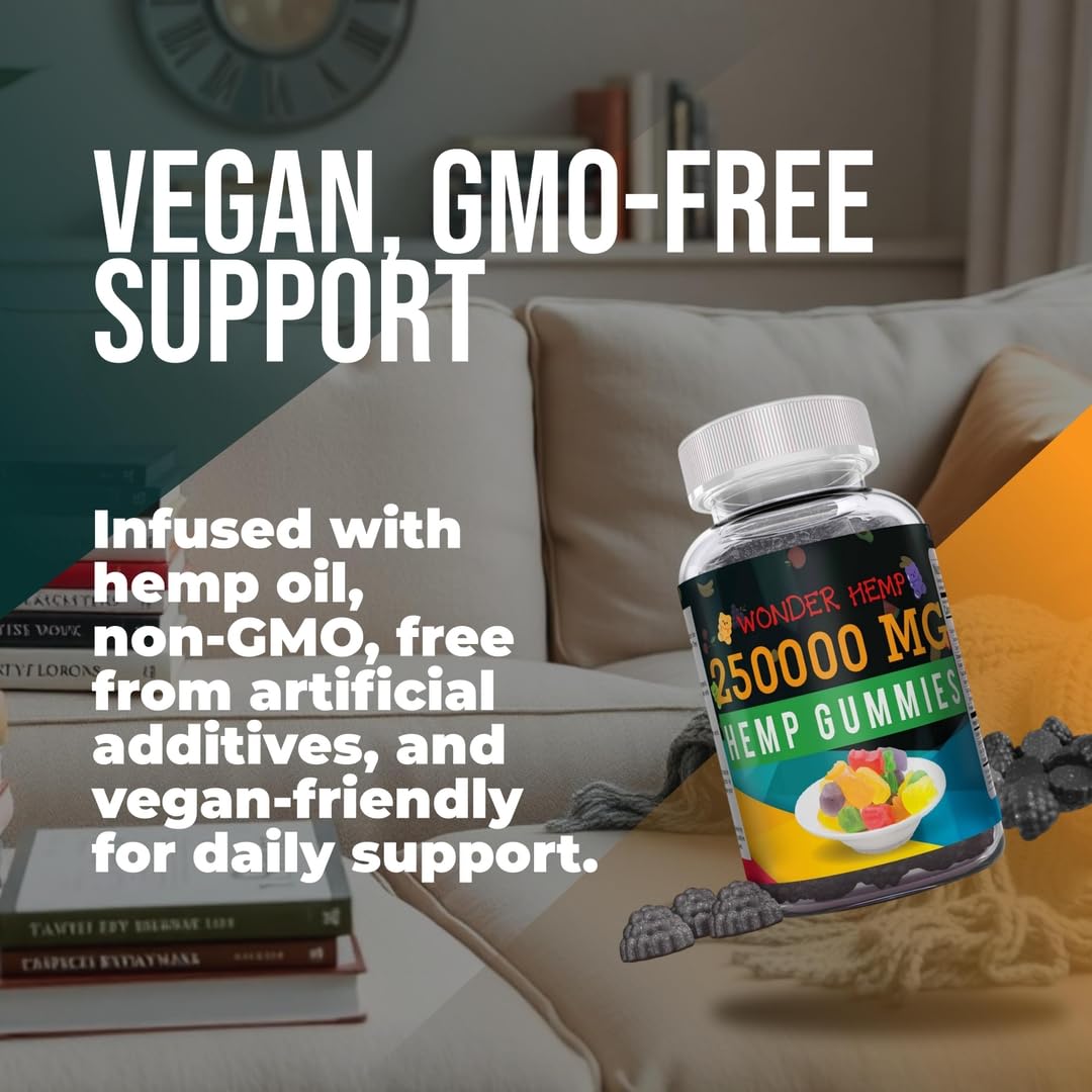 Hemp Gummies Supplement with Hemp Oil Extract R96059