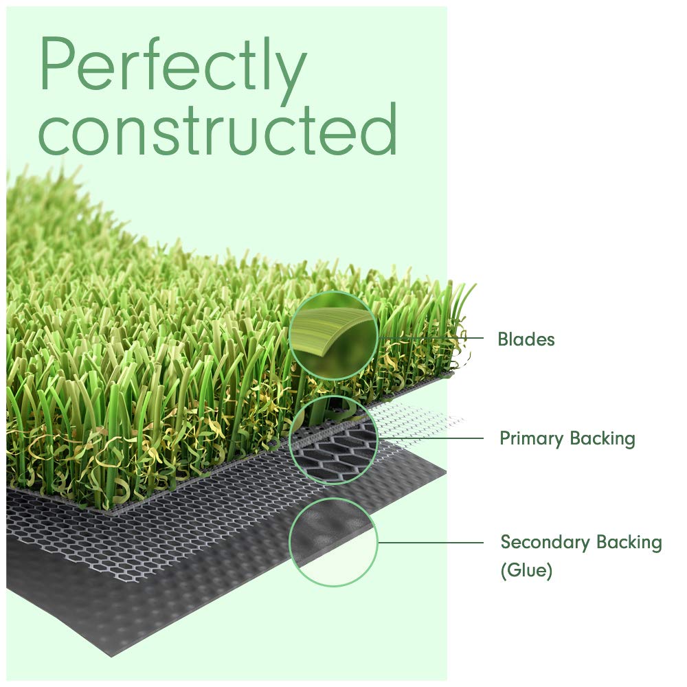 5 x 4 Feet Artificial Grass Mat Y998
