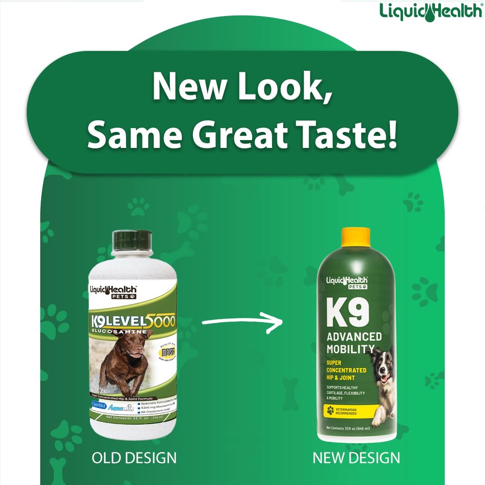 Liquid Glucosamine for Dogs with Chondroitin MSM 32 oz X2650