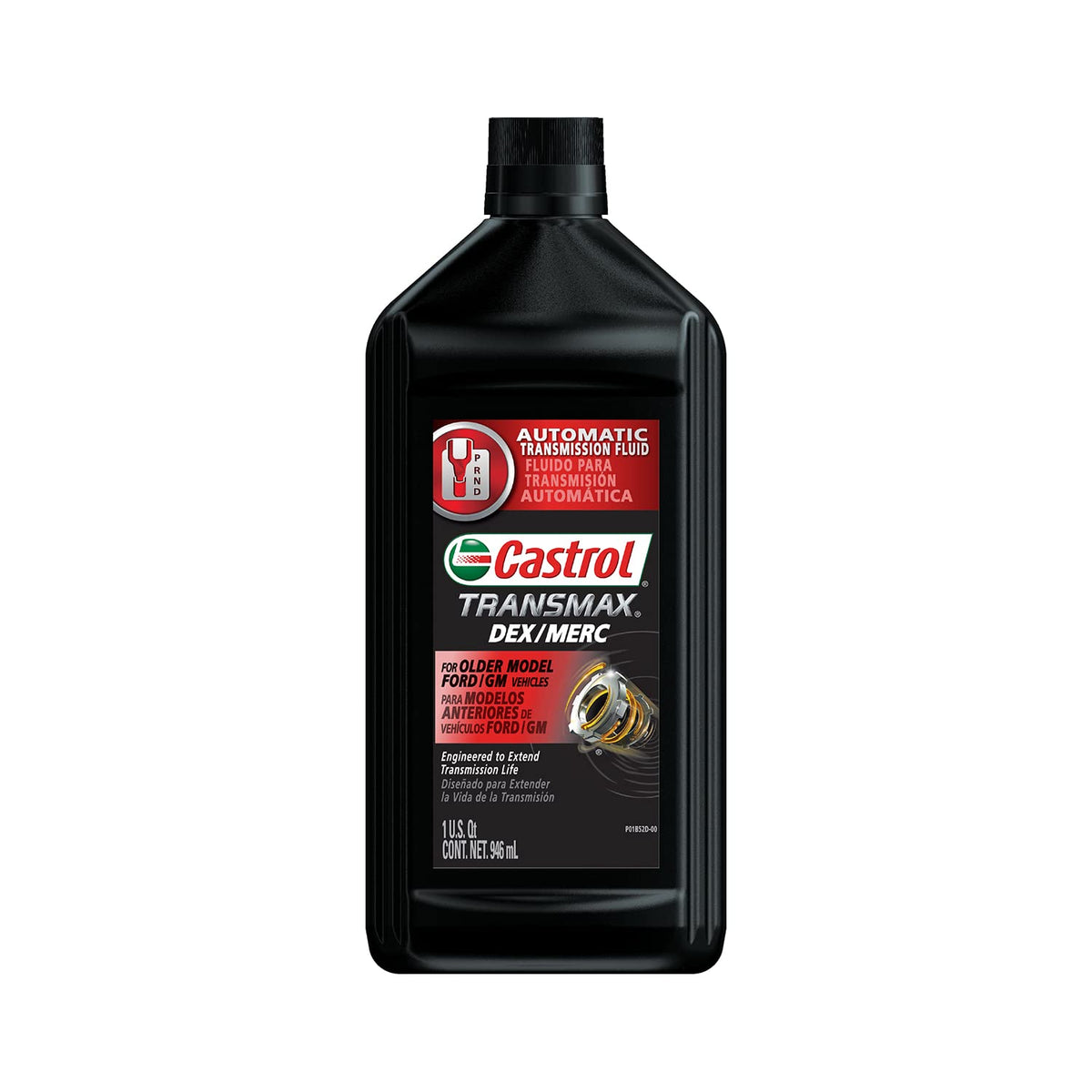 Automatic Transmission Fluid, 1 Quart, Pack of 6 D409