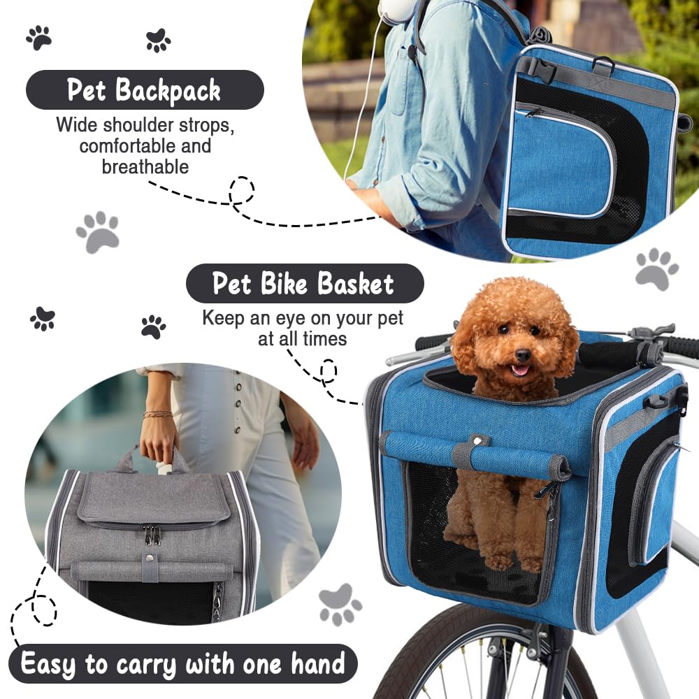 Expandable Foldable Dog Bike Basket Carrier S751710