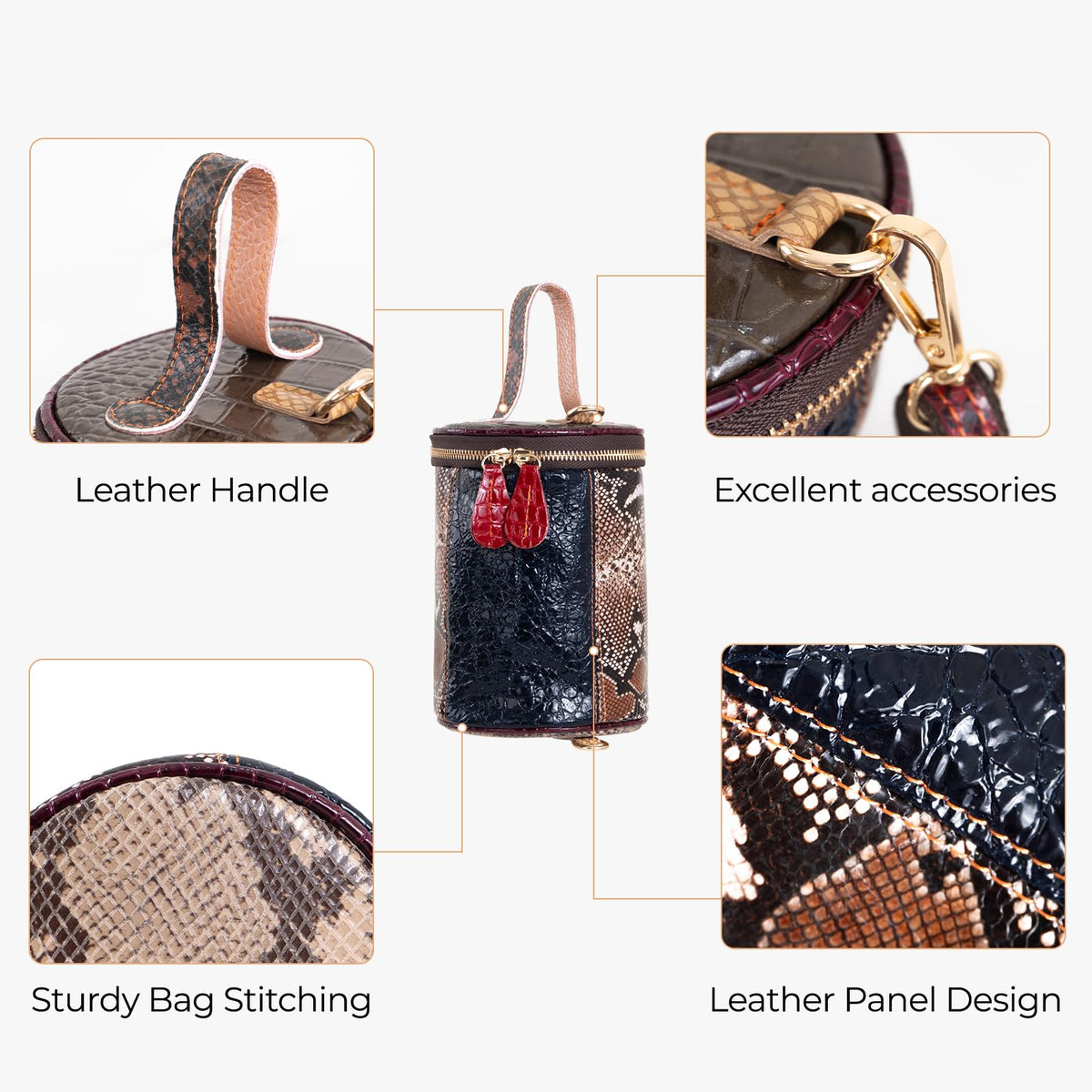 Daily Fashion Shoulder Bag with Detachable Shoulder Strap Z1205