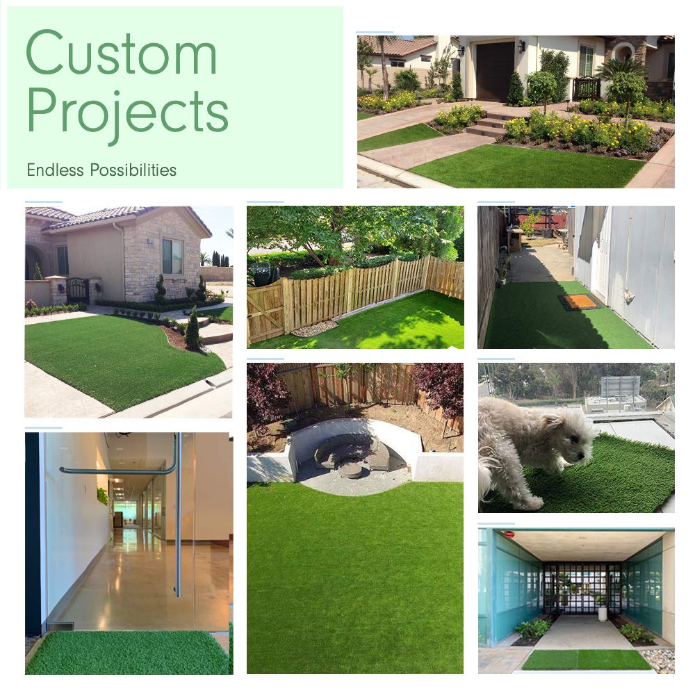 5 x 4 Feet Artificial Grass Mat Y998
