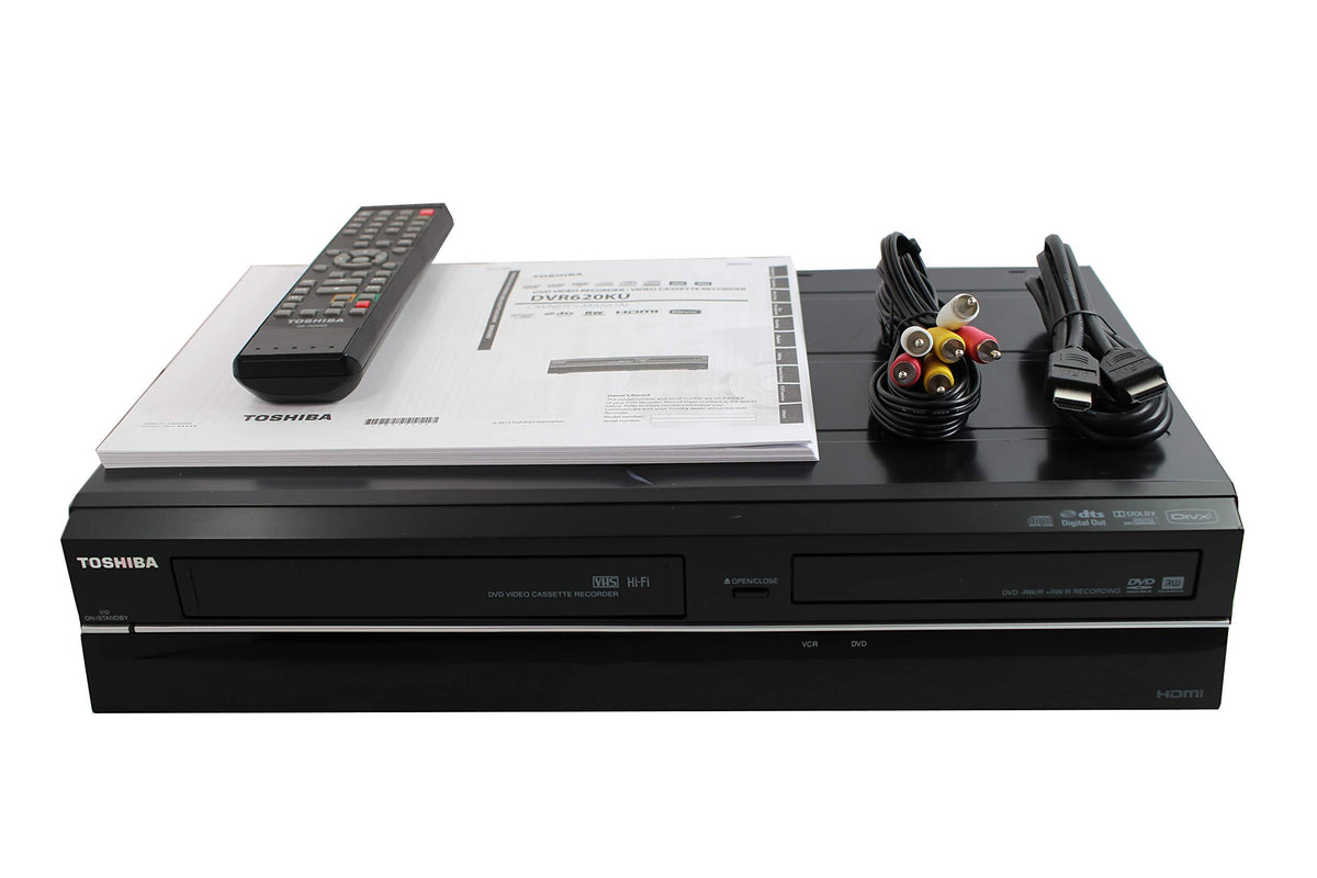 VHS to DVD Recorder VCR Combo with Remote Q9189