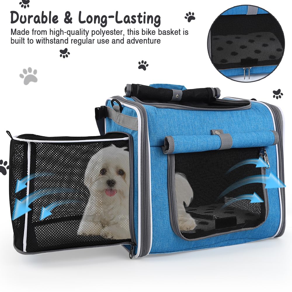 Expandable Foldable Dog Bike Basket Carrier S751710
