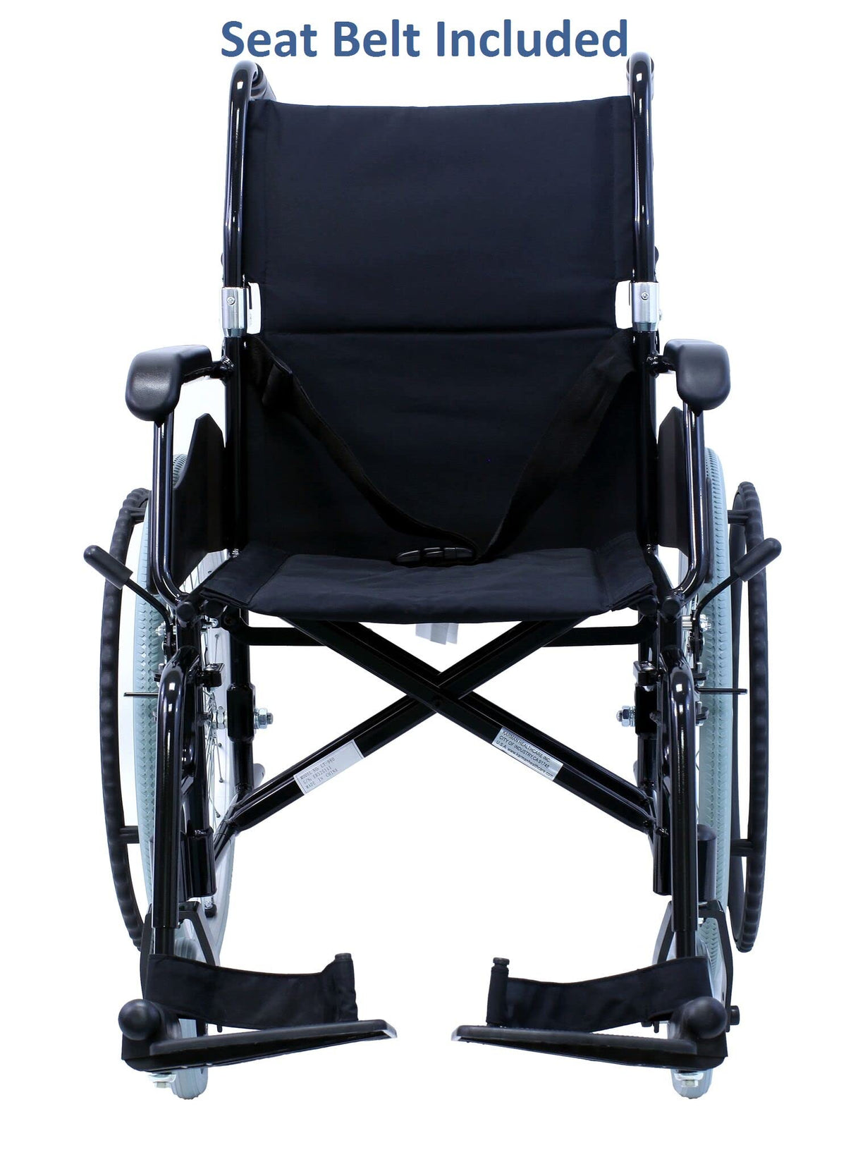 Black Ultra Lightweight Wheelchair Q779