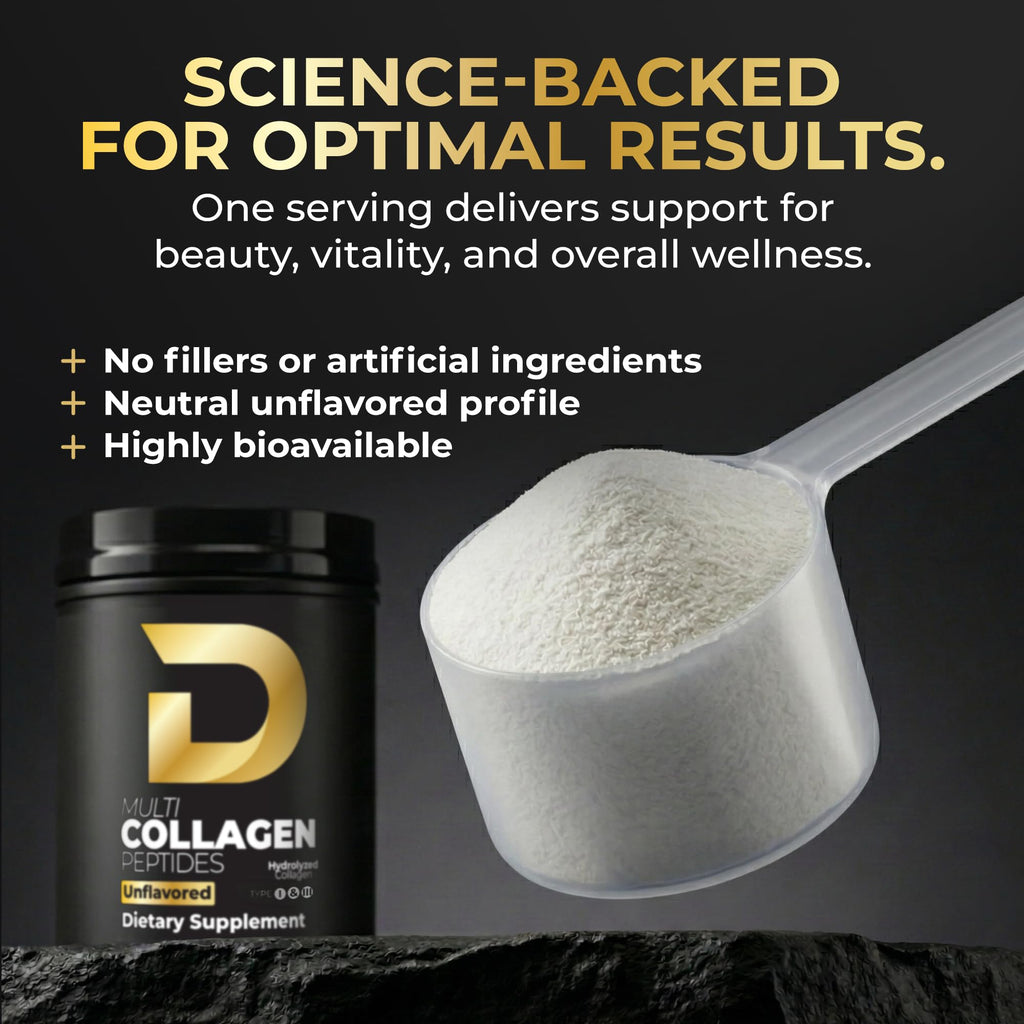 Multi Collagen Peptides Powder Unflavored 30 Servings U798449