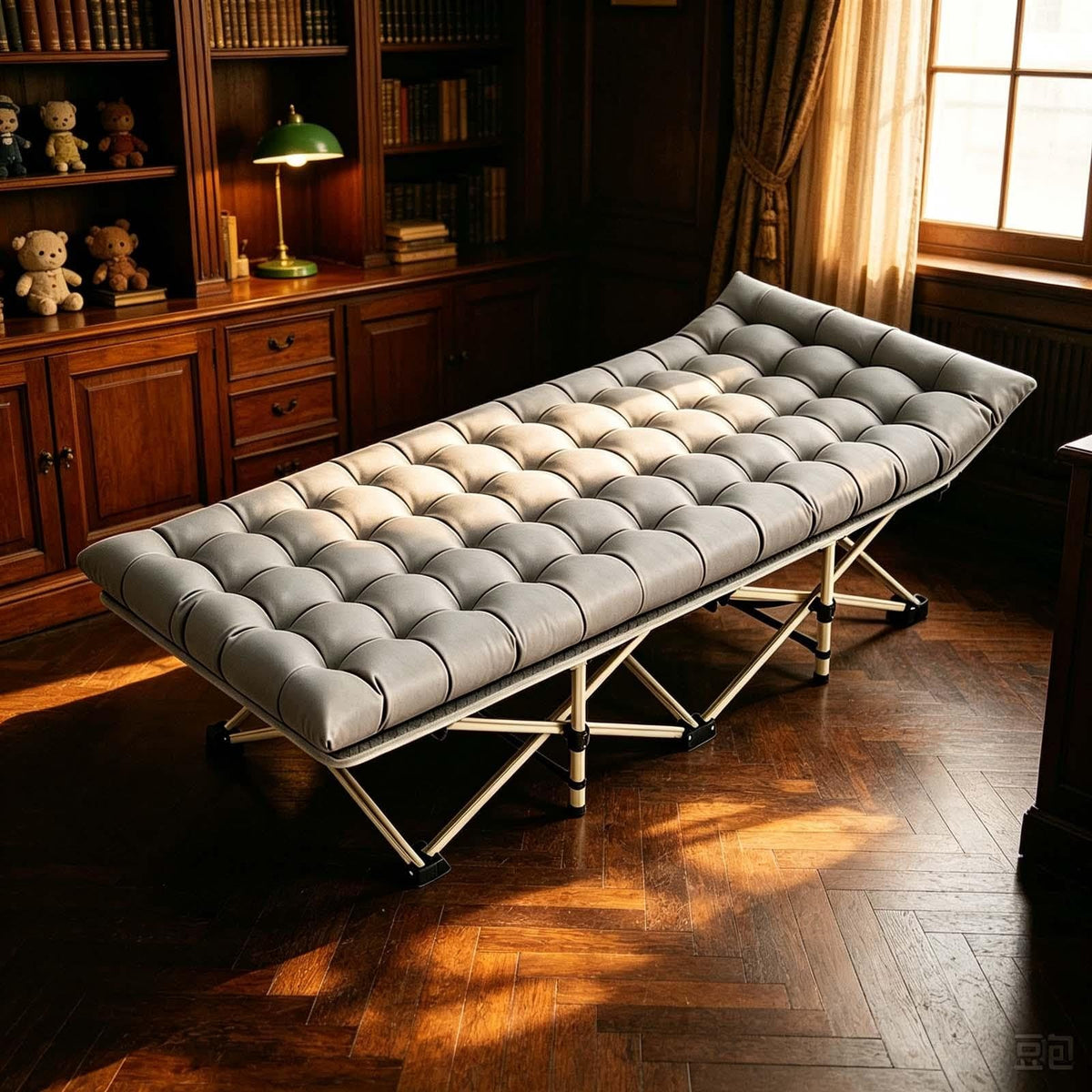 Foldable Sleeping Cot with Pad A886153