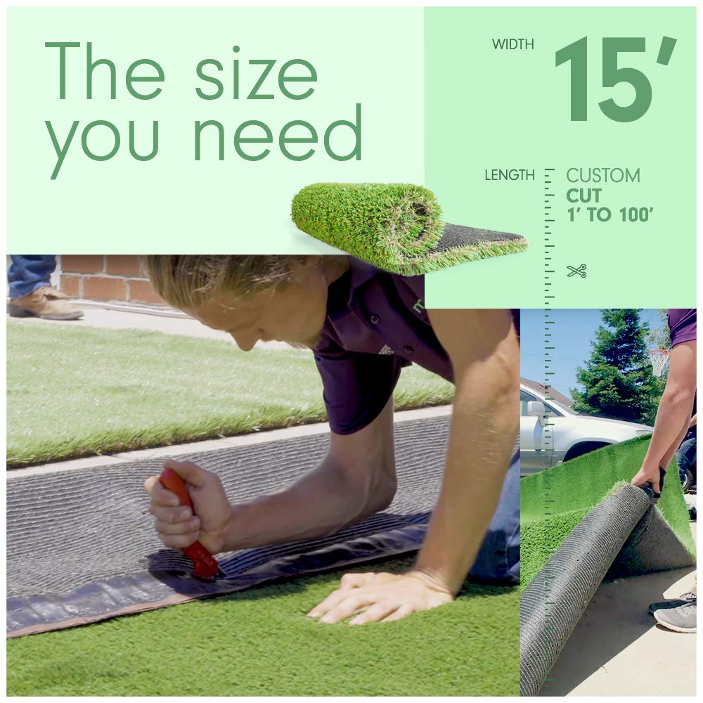5 x 4 Feet Artificial Grass Mat Y998