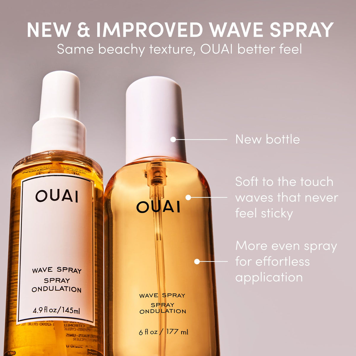 Wavy Hair Bundle Air Dry Foam & Wave Spray 2 Count U3062