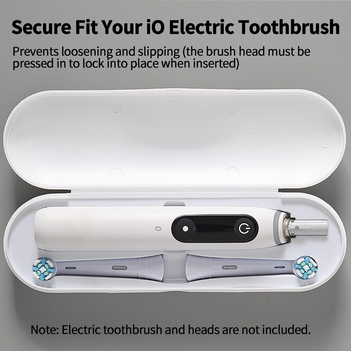 2 Pack Plastic Electric Toothbrush Travel Case R381719