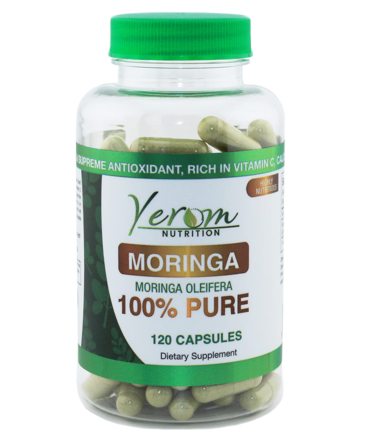 800mg Moringa Capsules 120 Capsules U82653