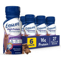 High Protein Milk Chocolate Nutrition Shake 16g Protein 8 fl oz 6 Pack Z64735