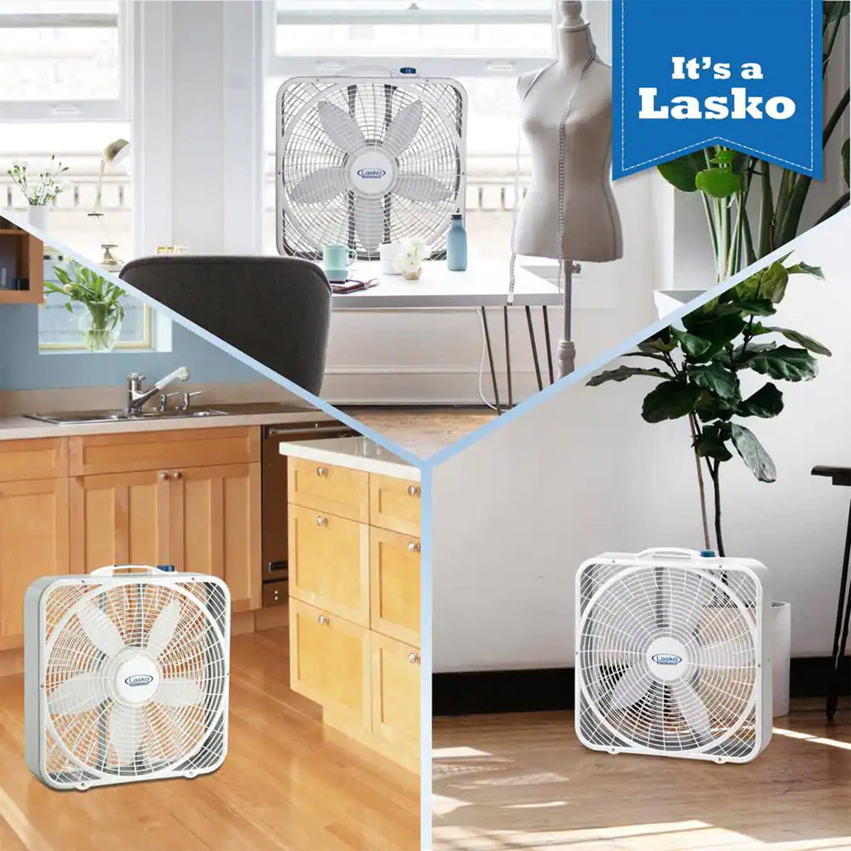 20" 3-Speed Box Fan D527