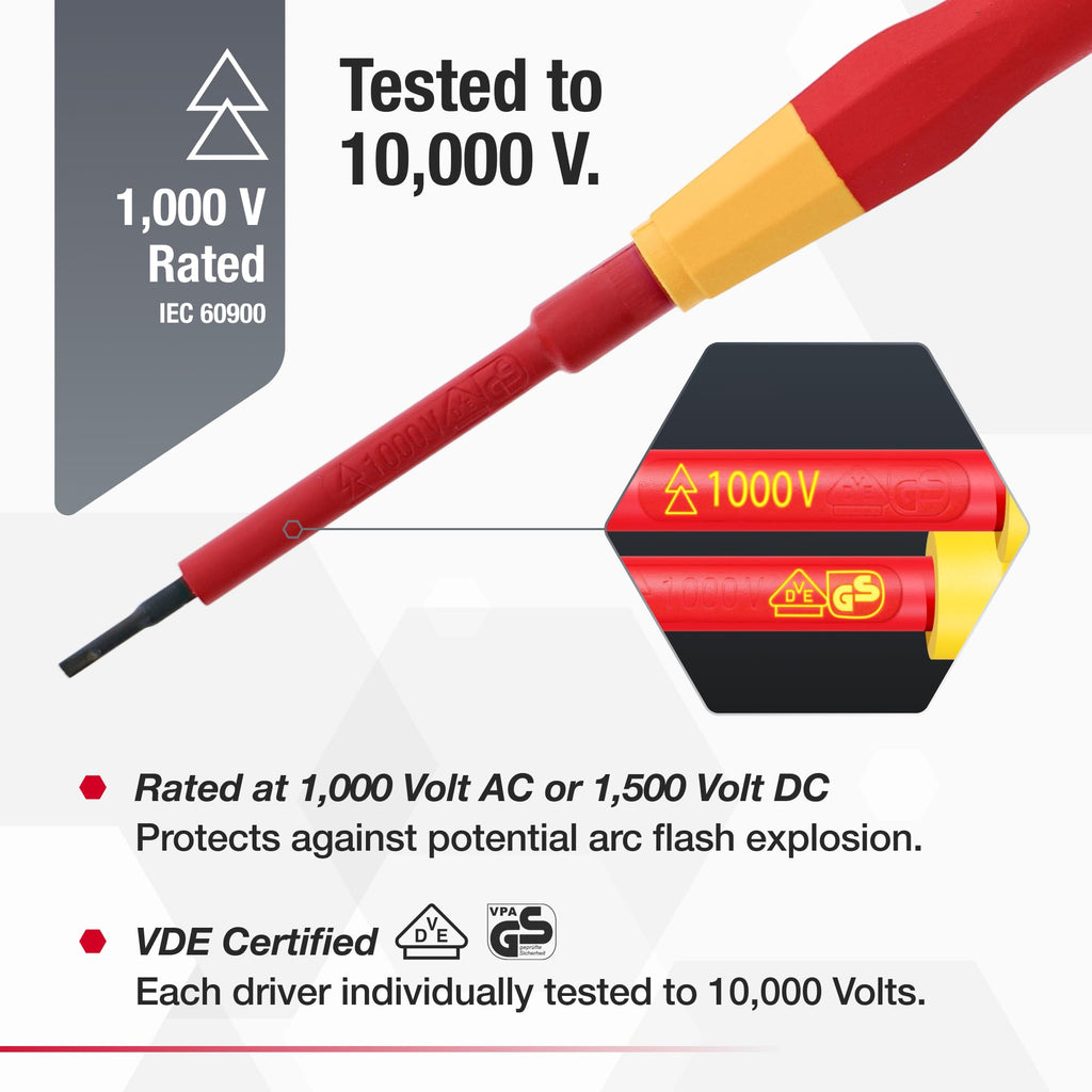 Insulated Precision Screwdriver Set, 5-Piece Kit N926997