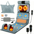 Heated Full Body Massage Mat with 10 Vibrating Nodes D82115