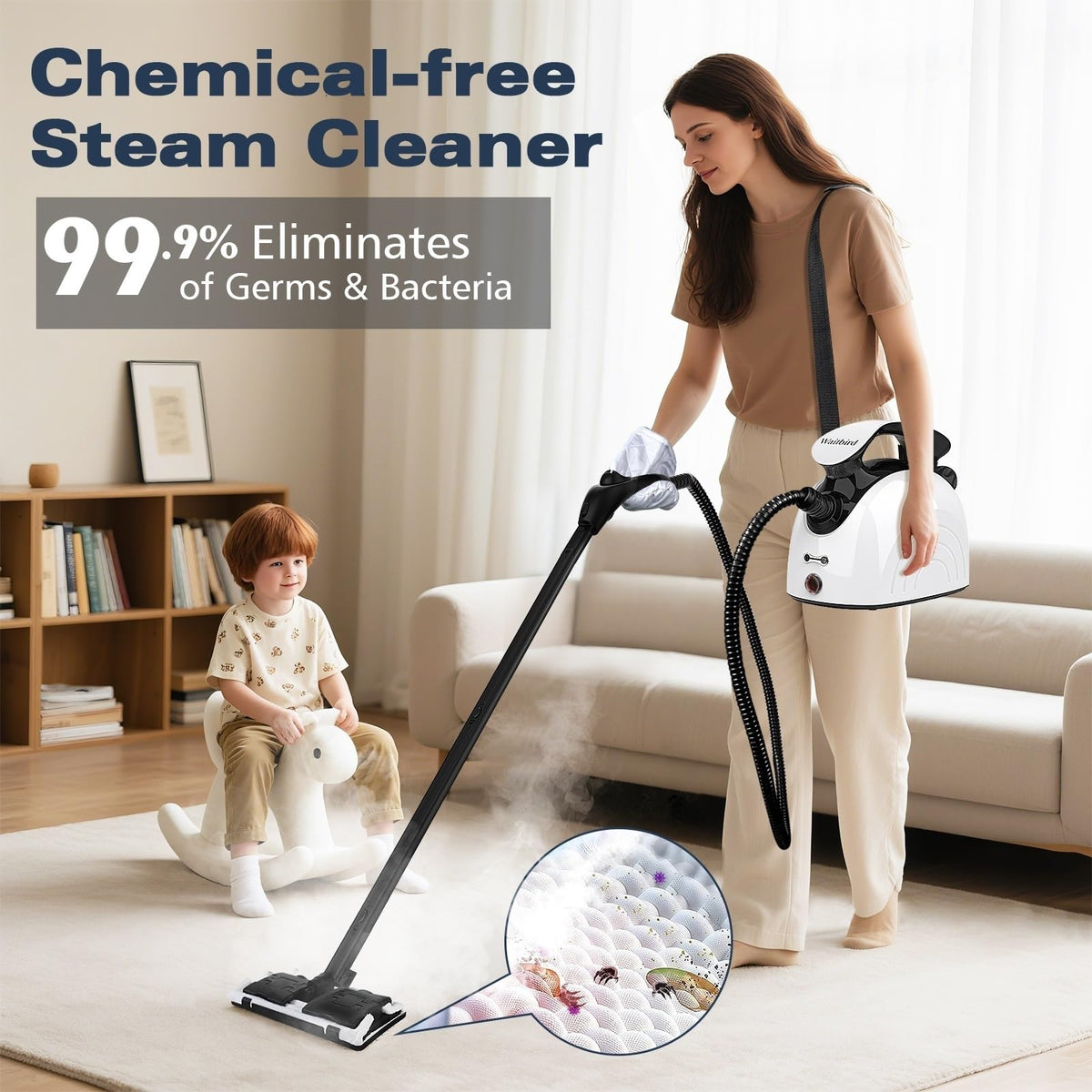 4.5 Bar 300°F Steam Cleaner F19921