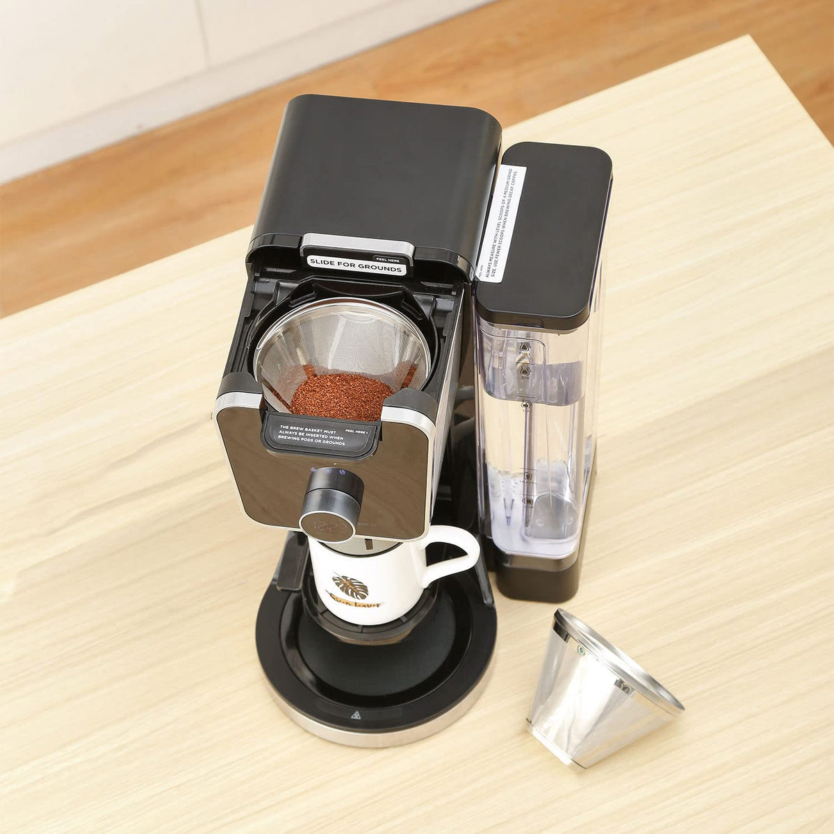 #4 Cone Reusable Stainless Steel Coffee Filters E8145