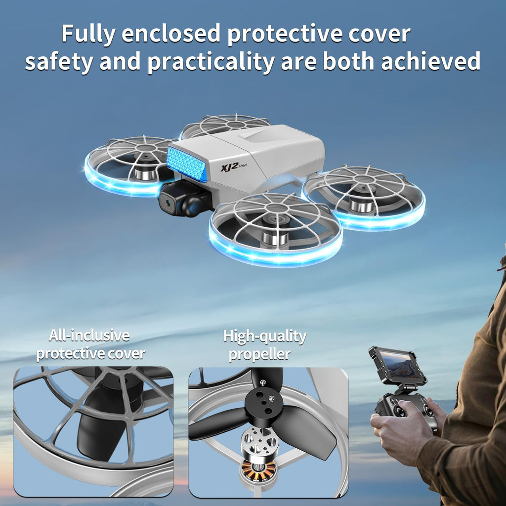 Foldable HD Camera Drone Under 250g with Propeller Guards D781