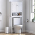 White Over The Toilet Storage Cabinet M9749