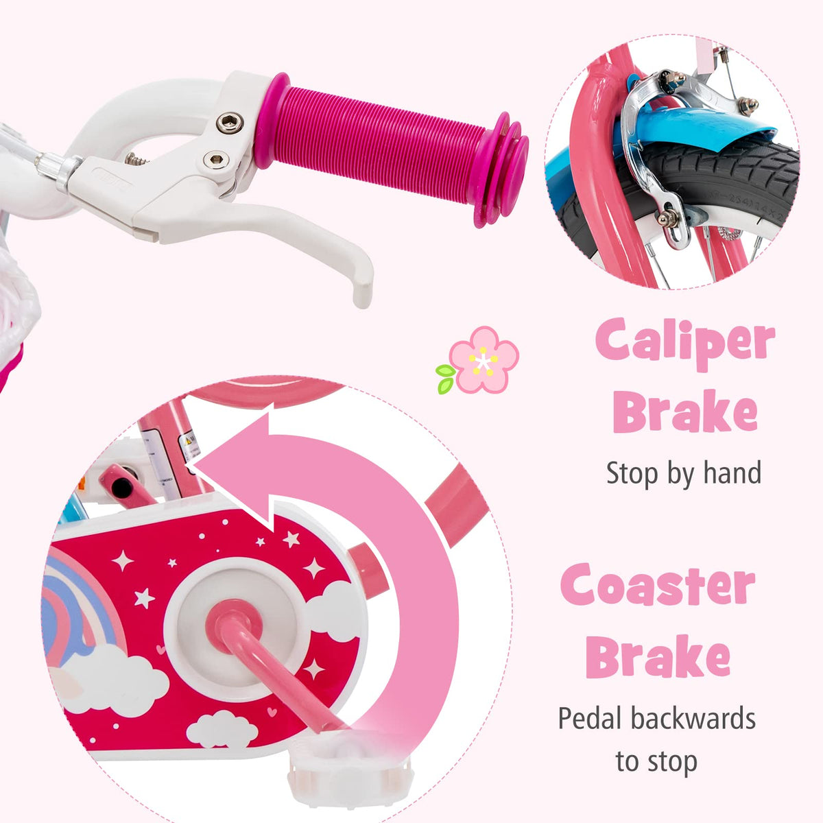 14 Inch Kids Bike with Training Wheels U117999