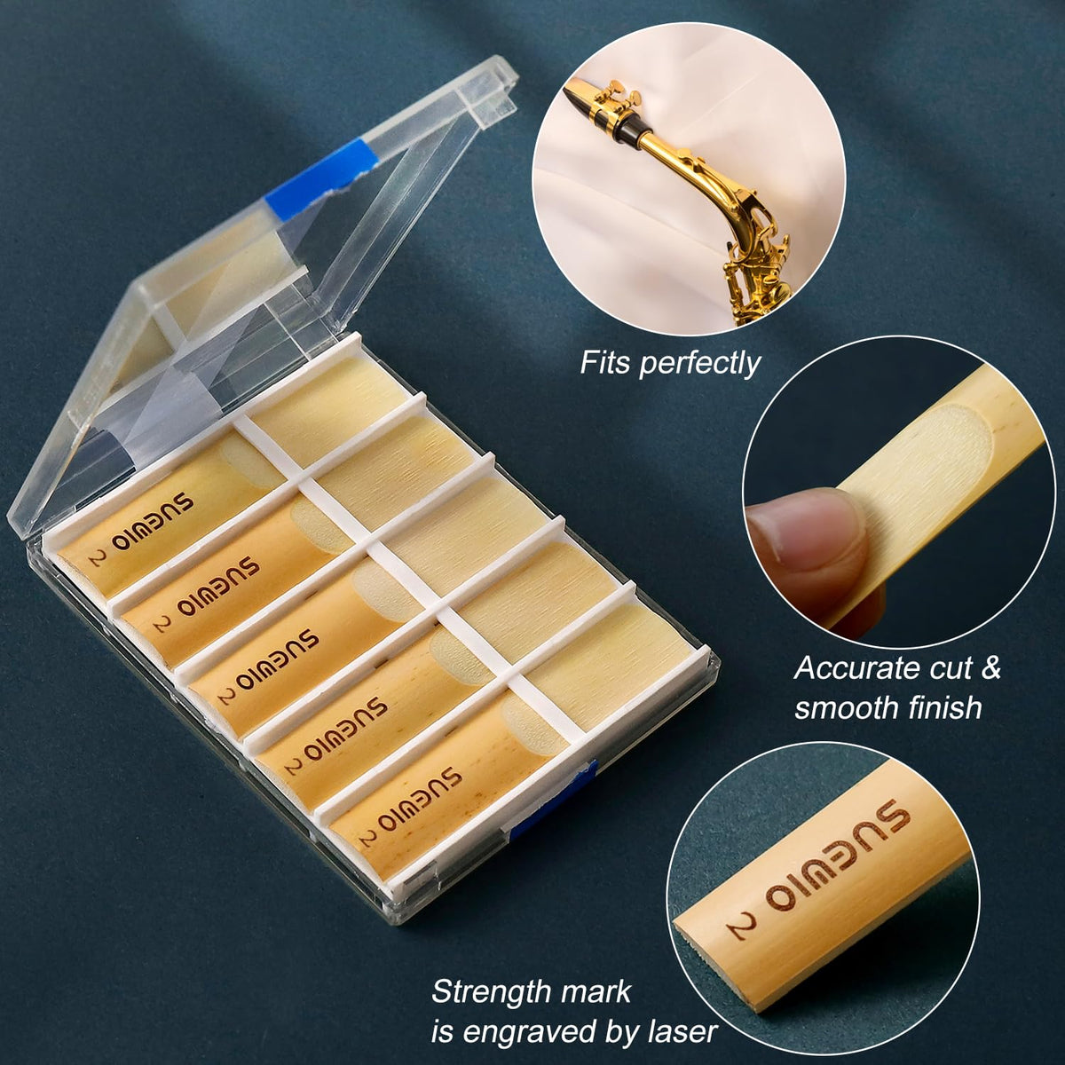 Alto Saxophone Reeds 10 Pack Strength 2.0 G7828