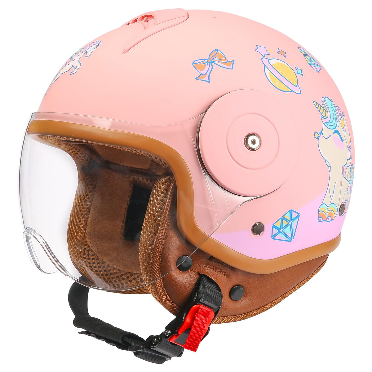 Kids 3/4 Open Face Motorcycle Helmet M4714