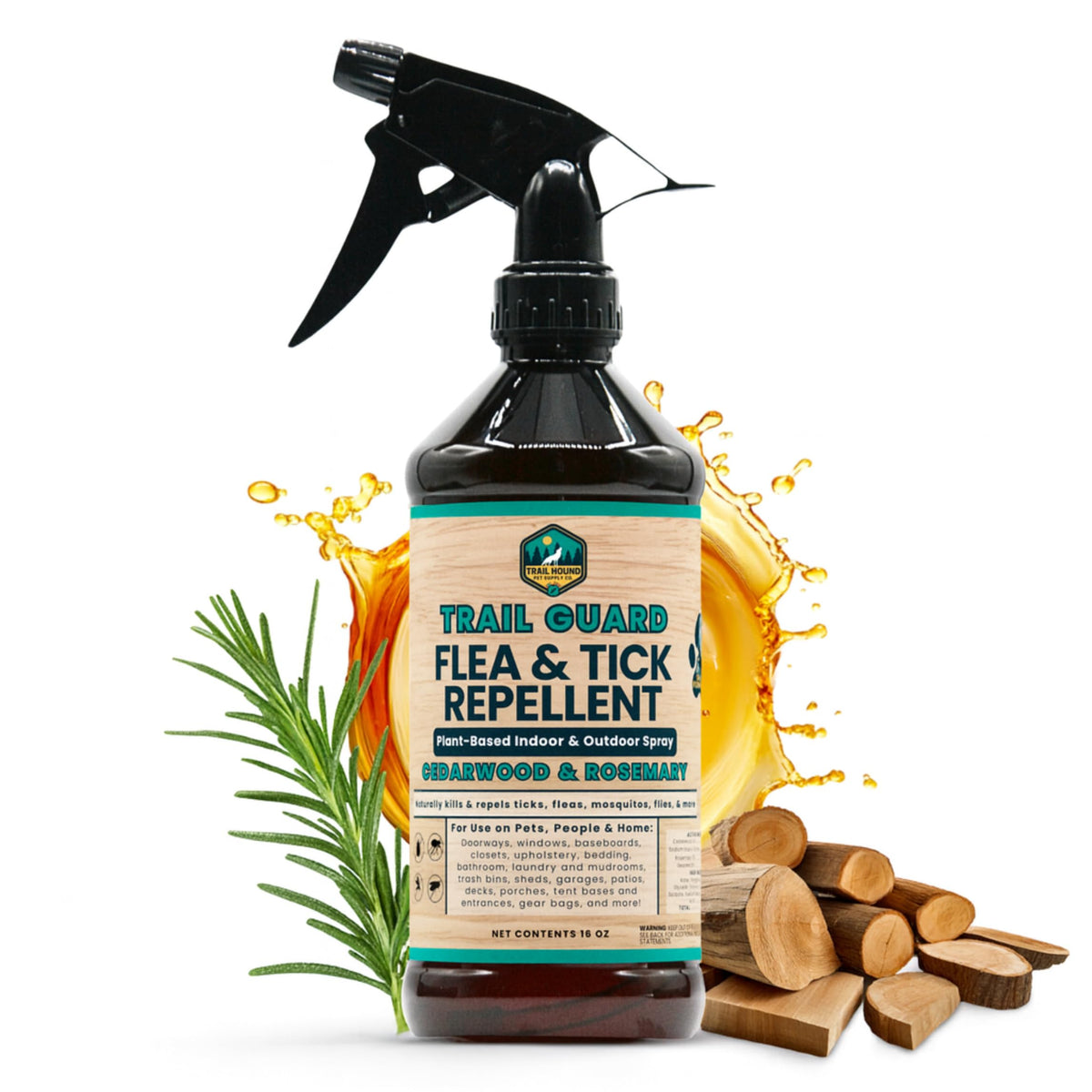 Natural Extra Strength Insect, Flea and Tick Spray 16oz Z50954