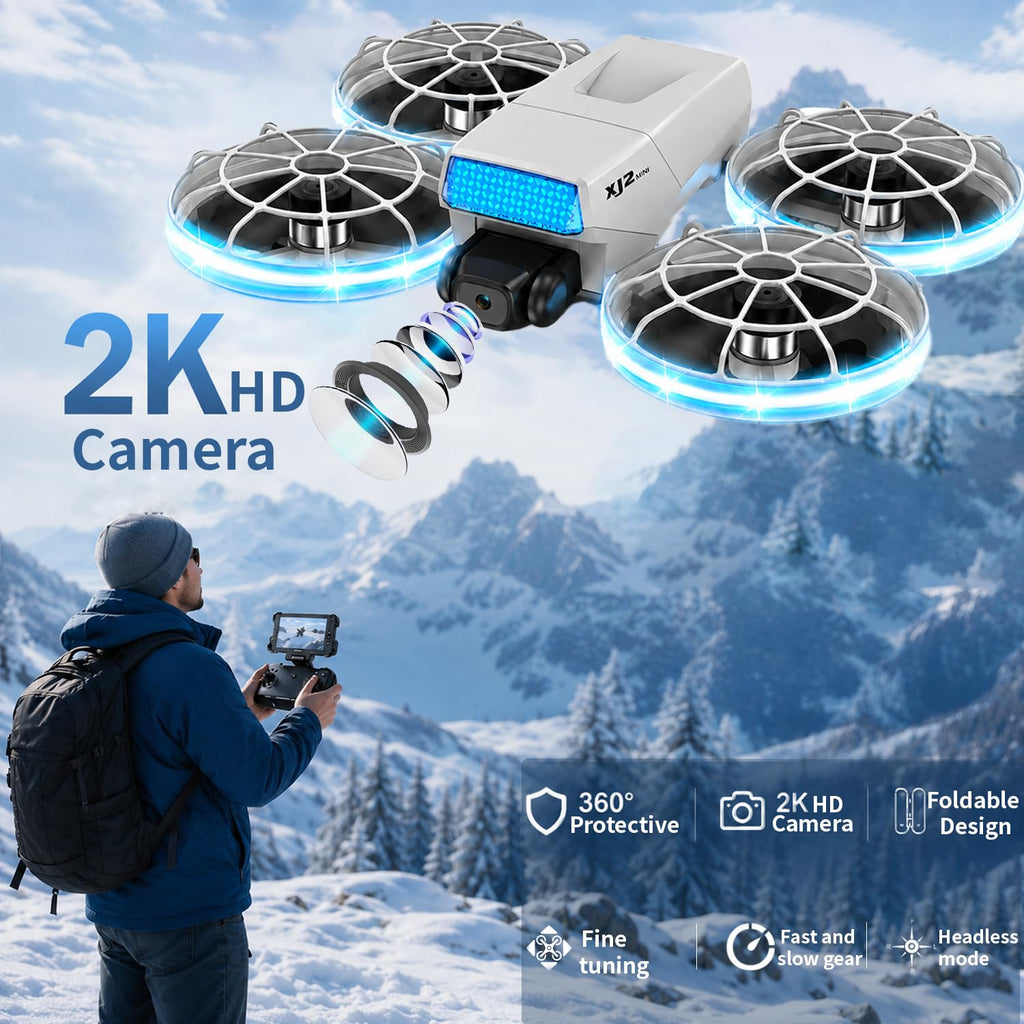 Foldable HD Camera Drone Under 250g with Propeller Guards D781