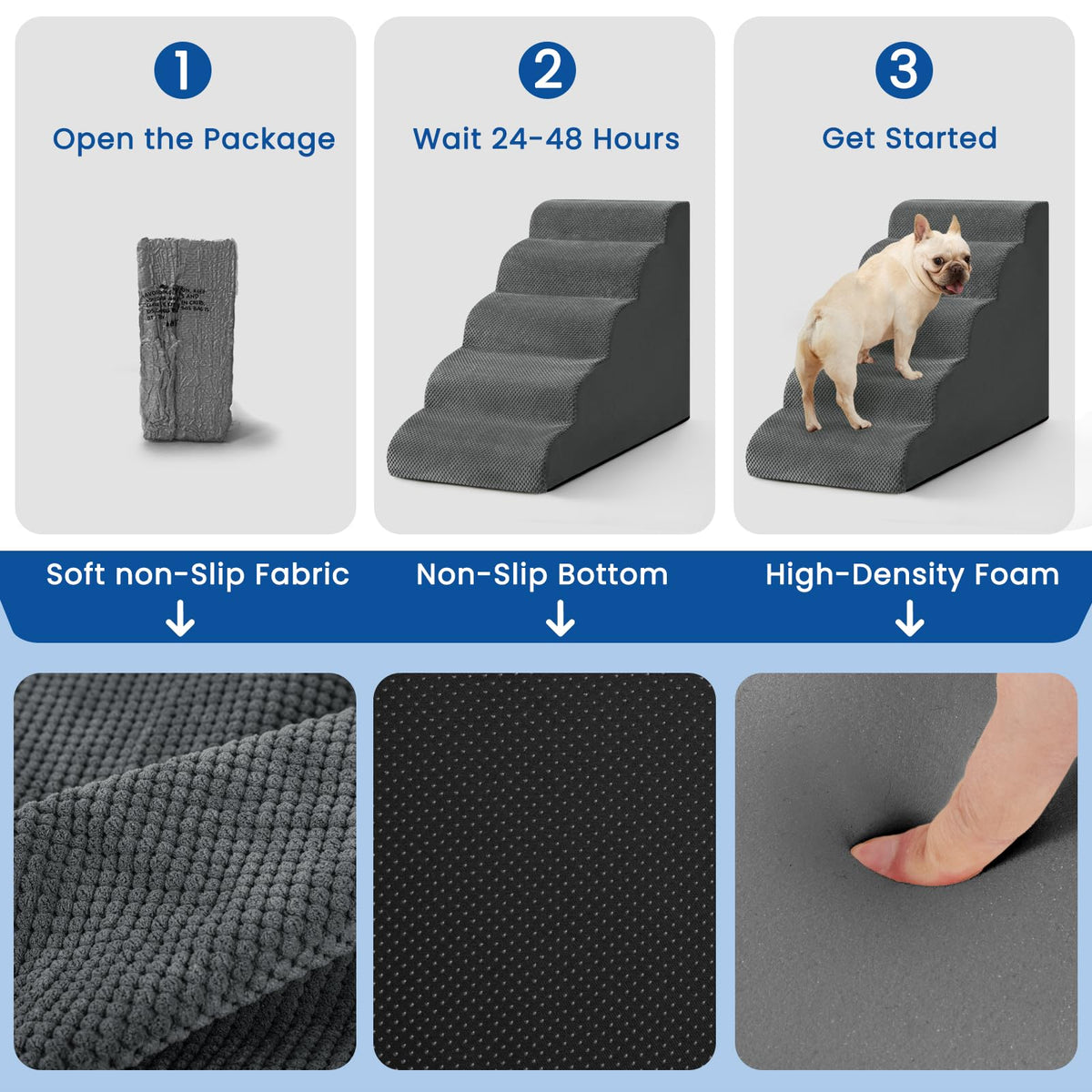 5-Step Pet Stairs D41917