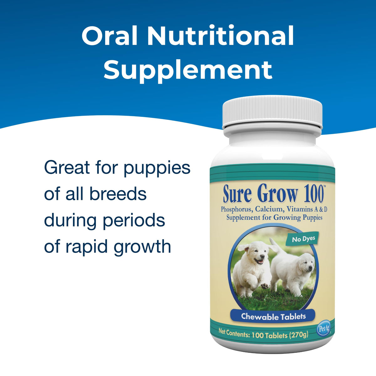 100 Chewable Tablets with Calcium, Phosphorus, and Vitamins A & D J797