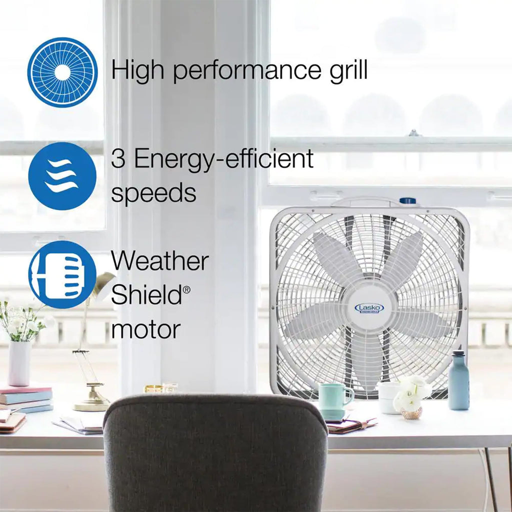 20" 3-Speed Box Fan D527