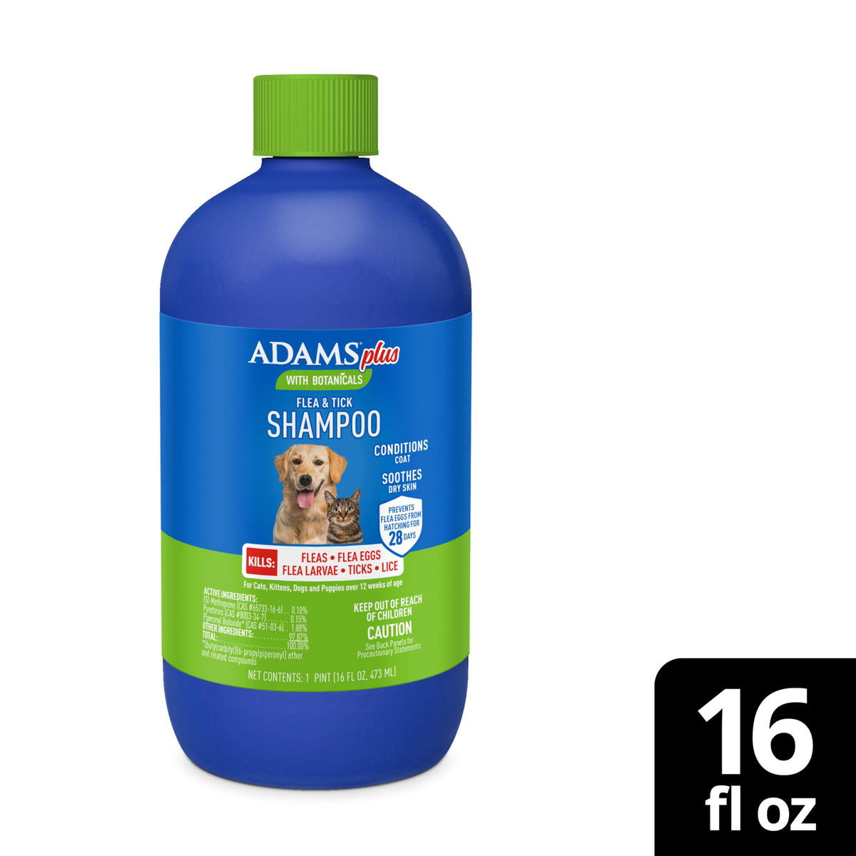 Flea & Tick Shampoo for Dogs 24 Ounces Q9898