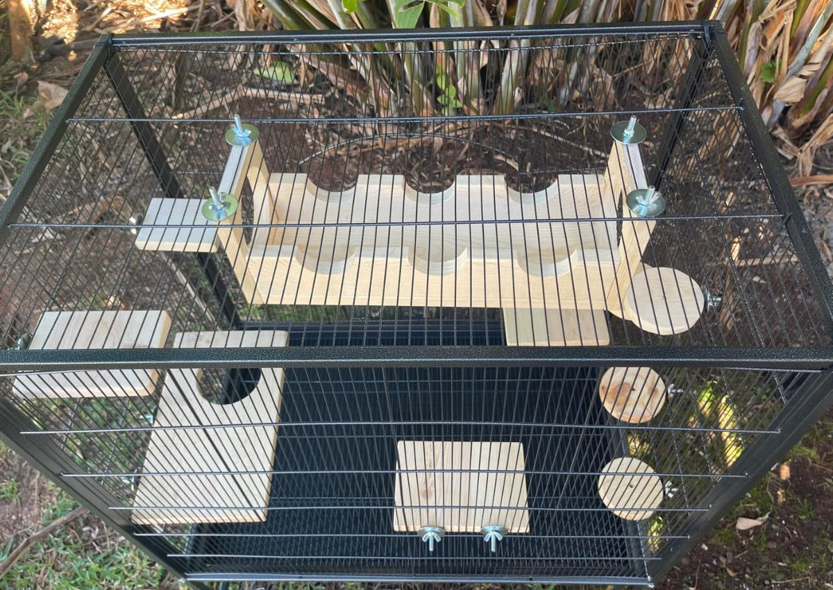 10 Piece Pine Pet Steps and Ledges W7409