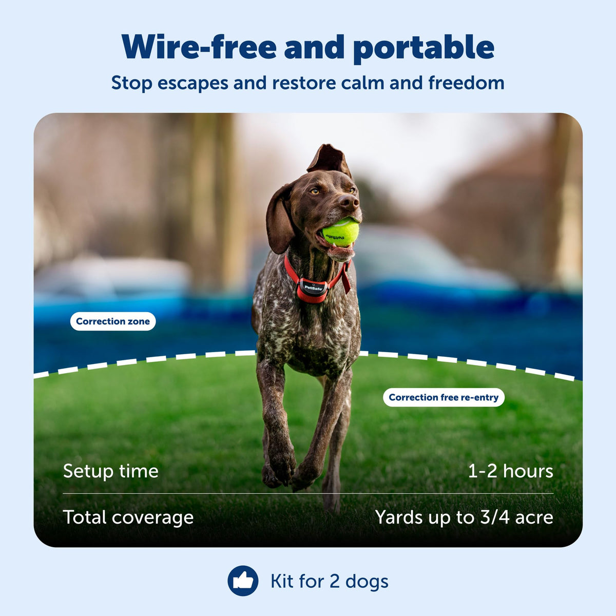 Wireless Fence Up to 3/4-Acre U823291
