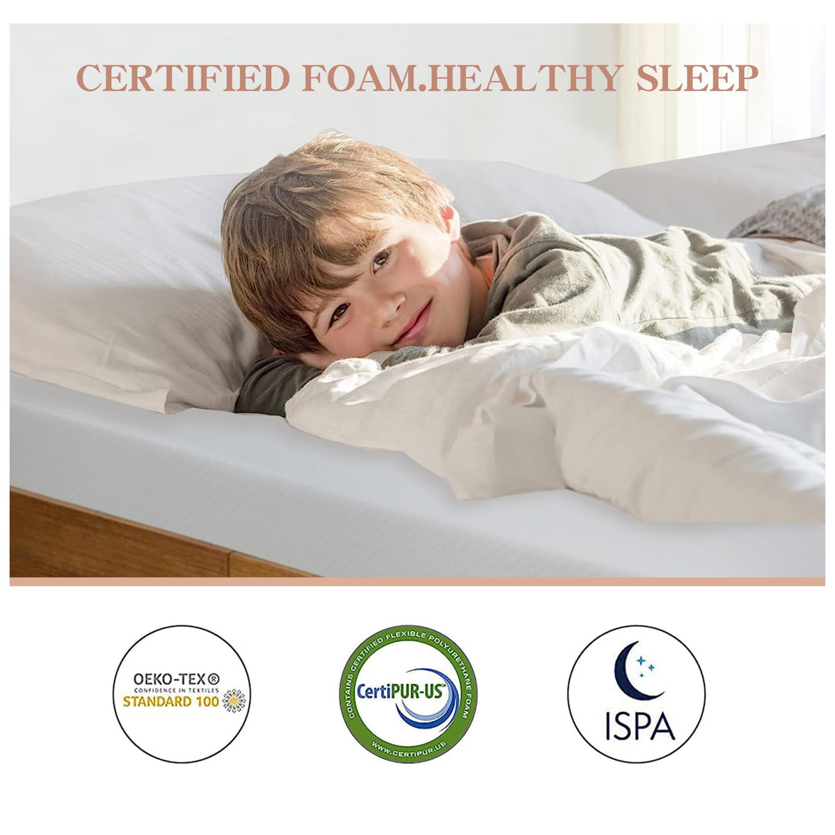 5 Inch Twin Memory Foam Mattress T1830