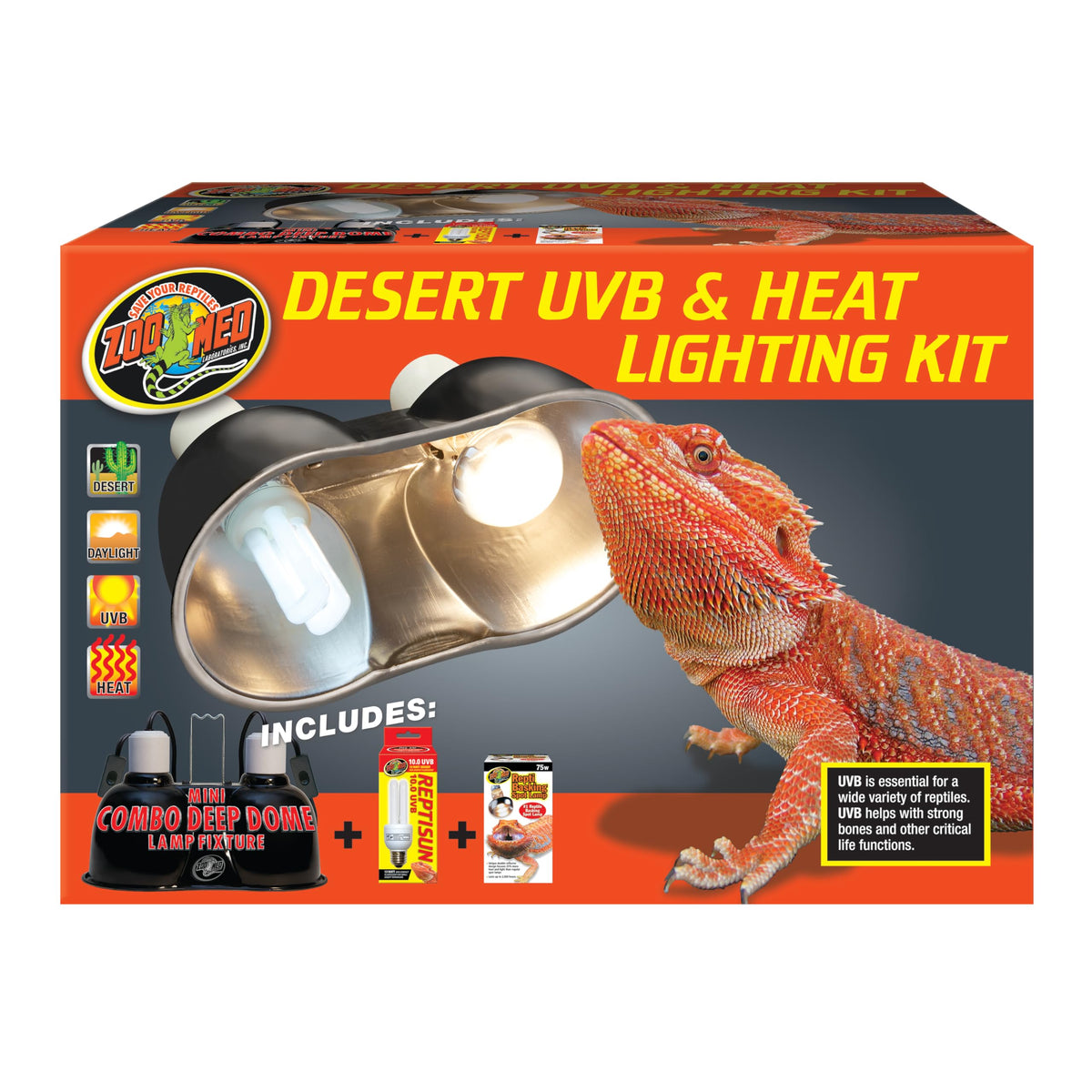 Desert UVB & Heat Lighting Dual Kit K63147