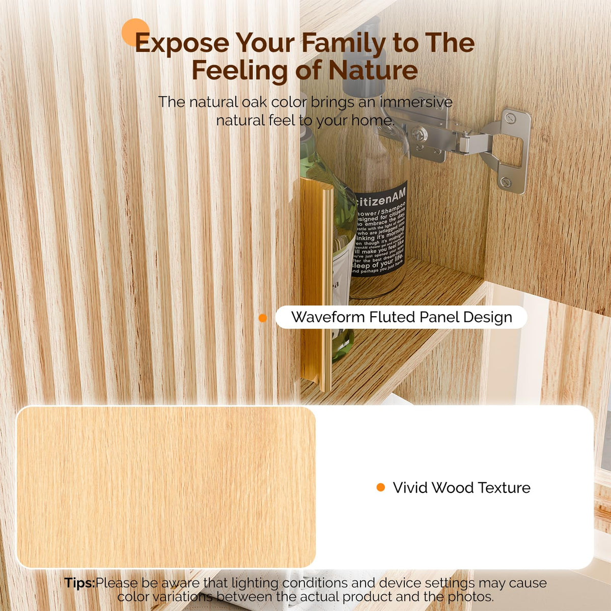 Over The Toilet Storage Cabinet with Adjustable Shelves Z323639